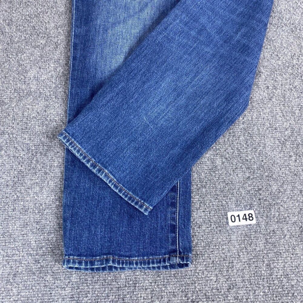 Madewell Jeans Womens 32 Perfect Vintage Crop High Waist Button Fly Medium Wash - Picture 7 of 10